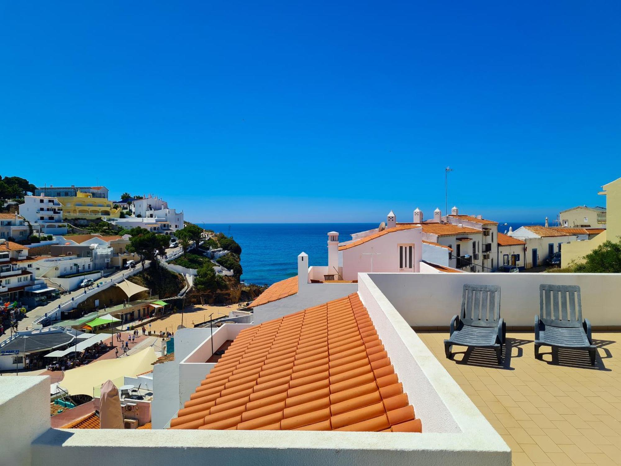 Sitio Do Raposo - Carvoeiro - Wifi, Ac, Beach & Center 200M Bagian luar foto